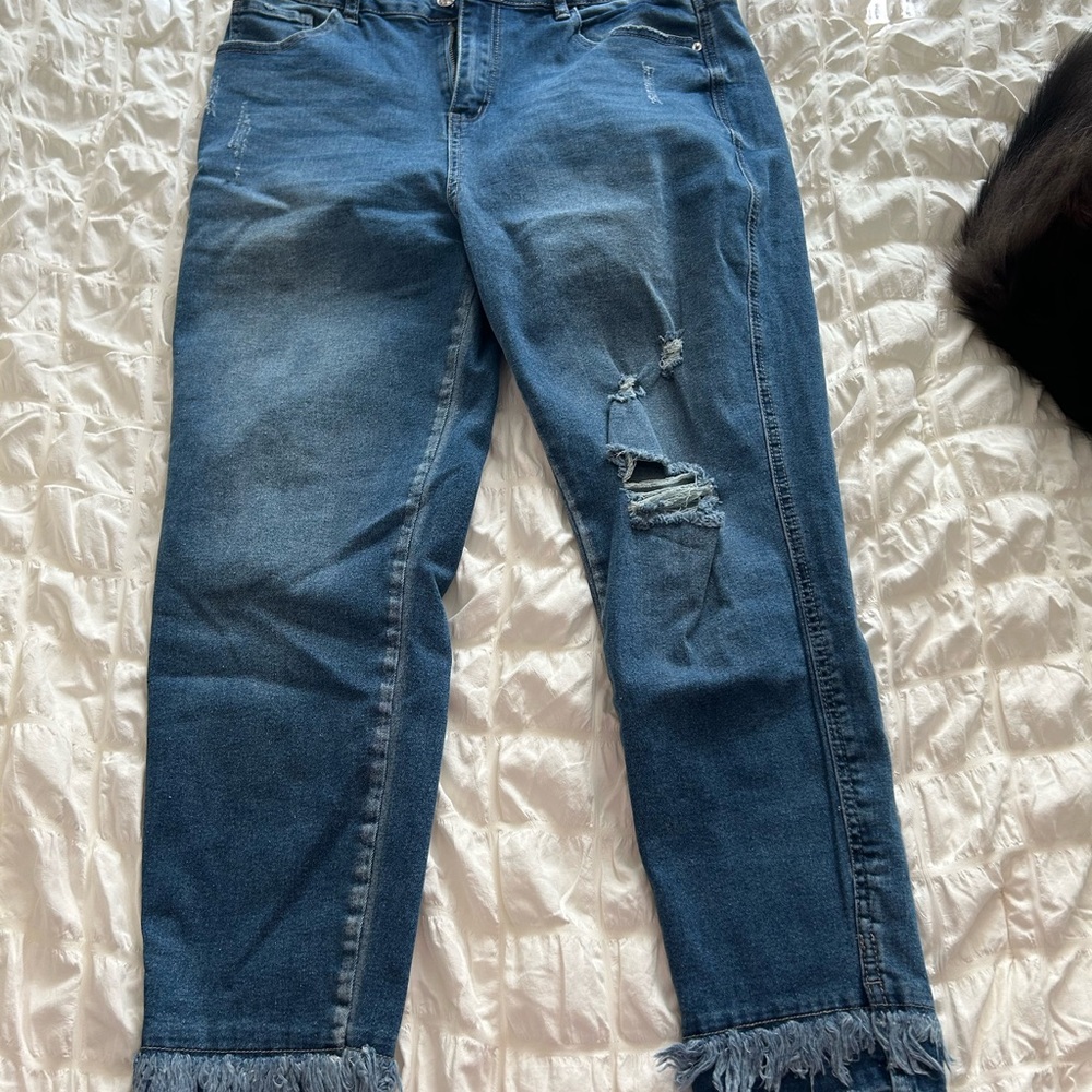 Distressed Boutique Jeans